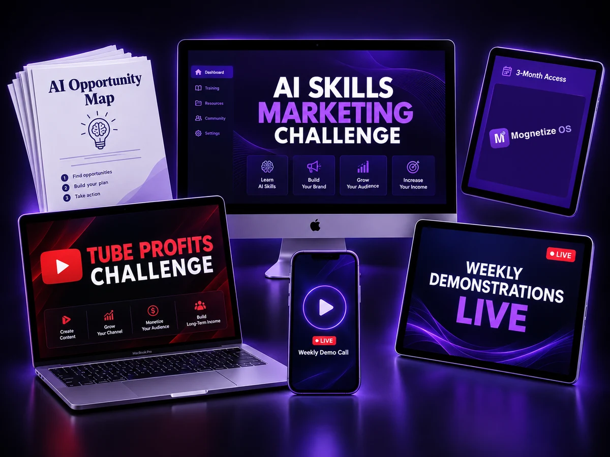 The AI Skills Marketing Challenge bundle